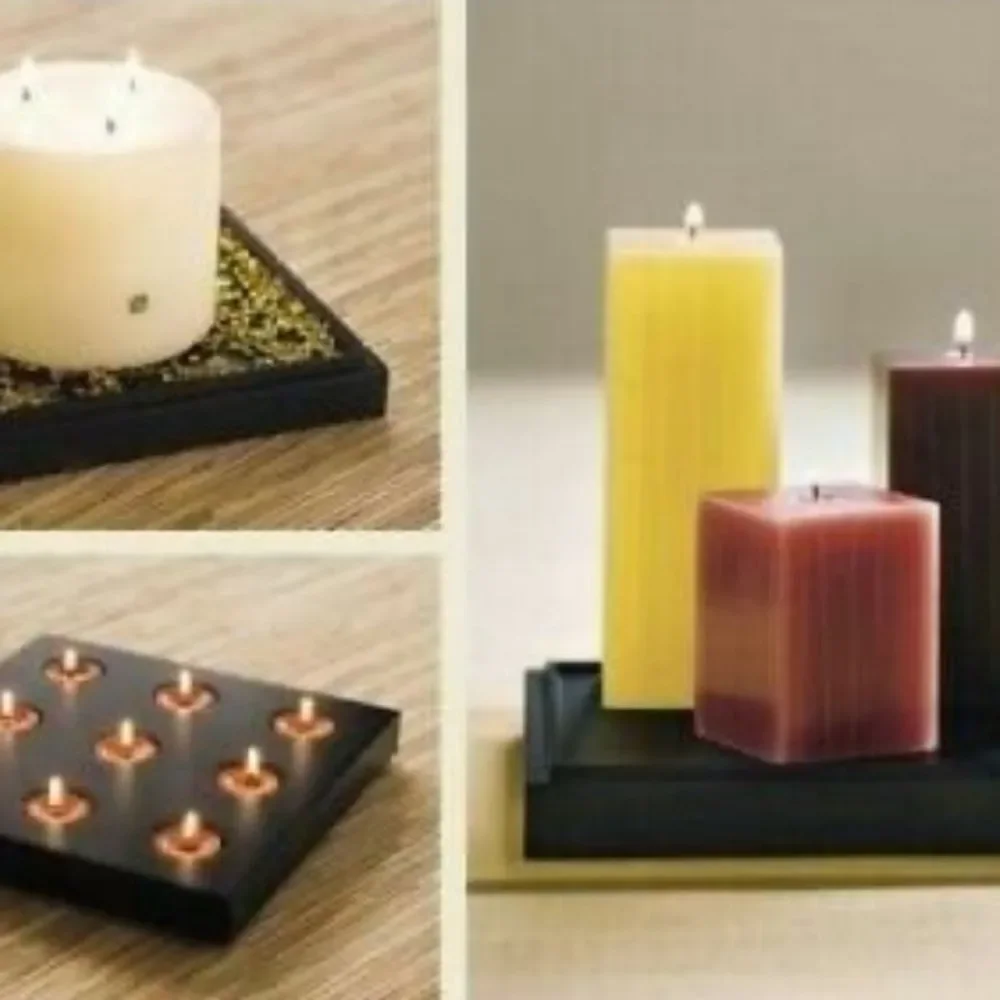 🩵PartyLite City Lights Reversible Multi-Tealight Centerpiece - Picture 5 of 12